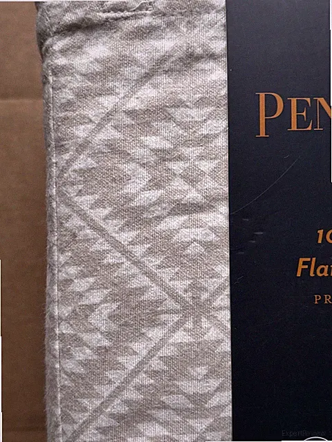 New PENDLETON Full Size Aztec Tan/Cream Cotton Flannel Sheet Set TOASTY WARM