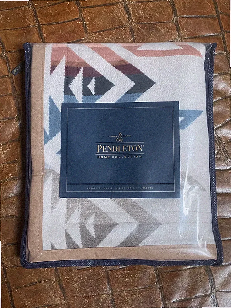 New Pendleton White Sands Wool Standard Sham
