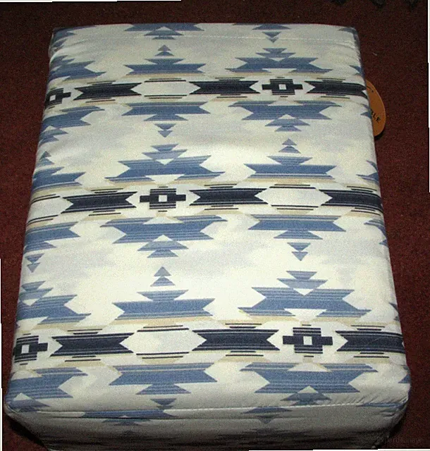PENDLETON 4-Piece KING Blue AZTEC Sheet Set (Flat, Fitted,Pillow Cases) Cooling
