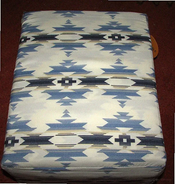 PENDLETON 4-Piece QUEEN Blue AZTEC Sheet Set (Flat, Fitted,Pillow Cases) Cooling