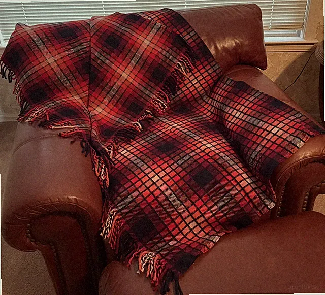Pendleton Cathedral Fringed 100% Wool Throw Blanket (54” x 62") New with Tags