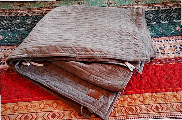 Pendleton Home Collections Zip Tie Grey Soft Plush Duvet Cover 48"x72" NWOT