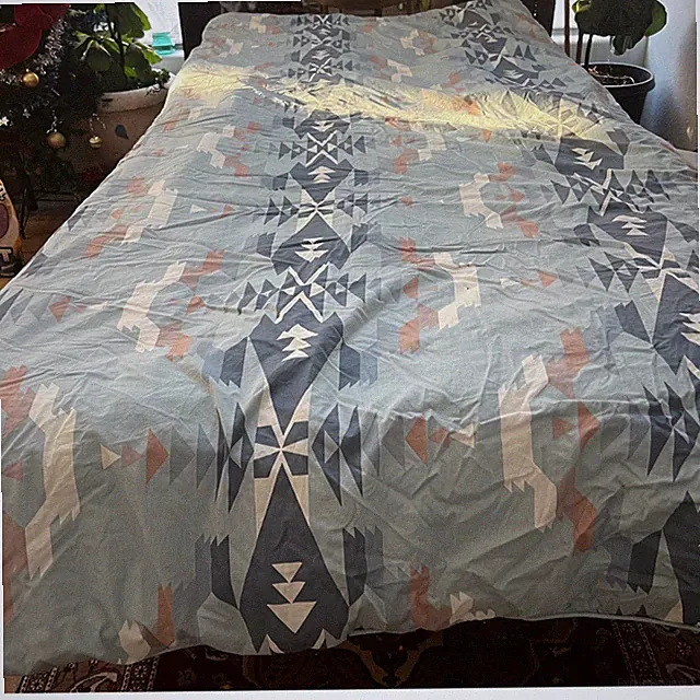 Pendleton Queen Comforter Multicolor Reversible South-Western 100% Cotton
