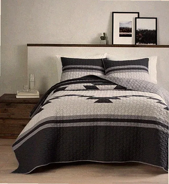 Pendleton Stormbreaker 2-Piece Quilt Set Twin 68" X 90" -100% Cotton - NWT