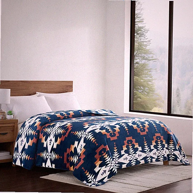 Pendleton Ultra Soft Blanket King Blue